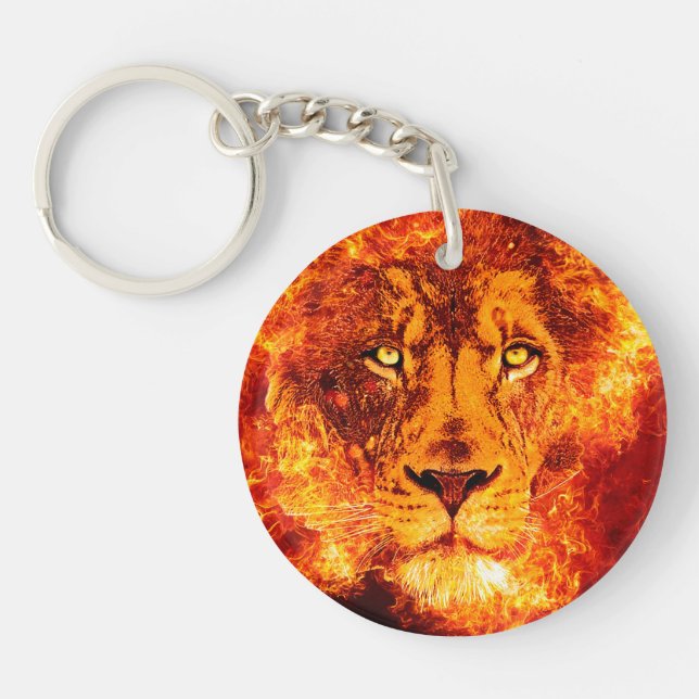 Lion of Judah Key Ring (Front)