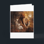 Lion Of Judah Lamb God Cross Jesus Light God  Card<br><div class="desc">Lion Of Judah Lamb God Cross Jesus Light God</div>