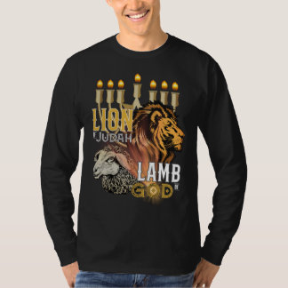 Lion Of Judah Lamb Of God Men's Long Sleeve T-Shirt