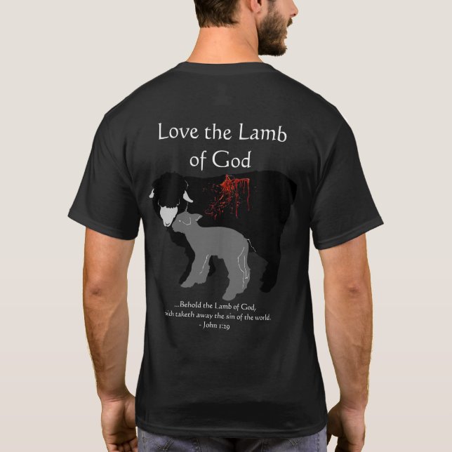 Lion of Judah + Lamb of God T-Shirt (Back)