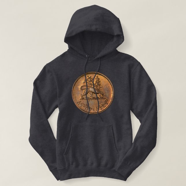 Lion of Judah - Lion Rasta Hooded - Queen Hoodie (Design Front)