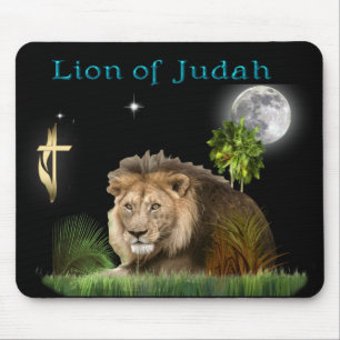 Lion of judah mousepad