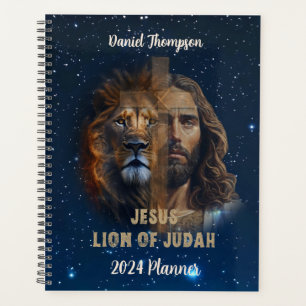 Lion Of Judah Personalised Custom Text Planner