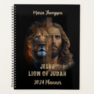Lion Of Judah Personalised Custom Text Planner