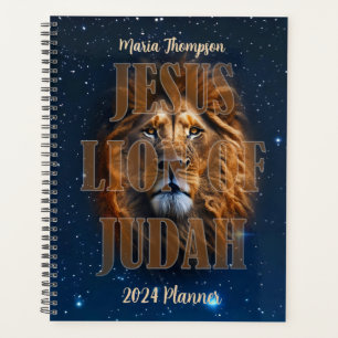Lion Of Judah Personalised Custom Text Planner
