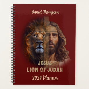 Lion Of Judah Personalised Custom Text Planner