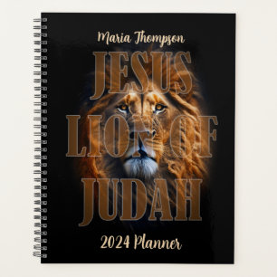 Lion Of Judah Personalised Custom Text Planner