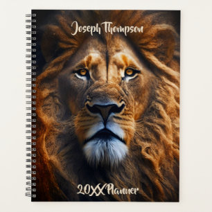 Lion Of Judah Personalized Custom Text Planner