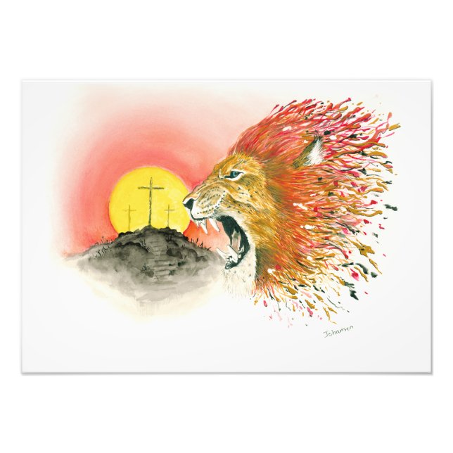 Lion of Judah Photo Print (Front)