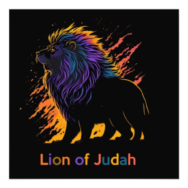 Lion of Judah Photo Print (Front)