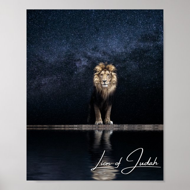 Lion Of Judah Poster (Front)
