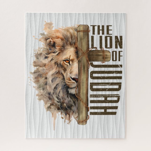 Lion of Judah Puzzle (Vertical)