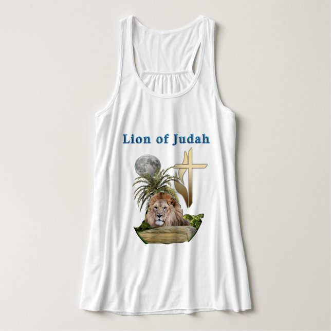 Lion of Judah Singlet (Design Front)