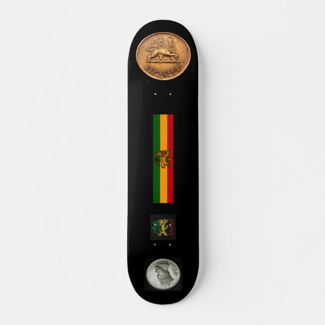 LION OF JUDAH Skateboard, 7¾" Deck Skateboard (Front)