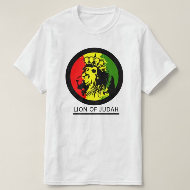 Lion of Judah T-Shirt (Design Front)
