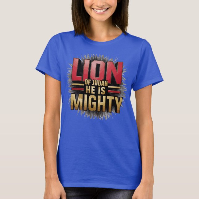 Lion Of Judah T-Shirt (Front)
