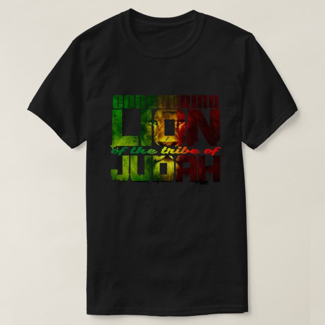 LION OF JUDAH T-Shirt (Design Front)