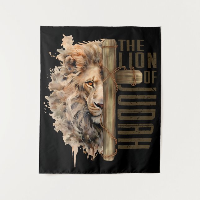 Lion of Judah Tapestry (Front)