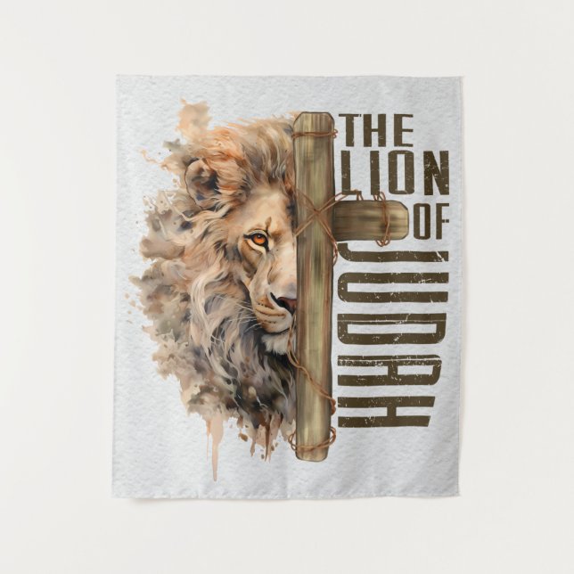 Lion of Judah Tapestry (Front)