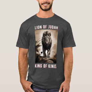 Lion of Judah Tee King of Kings Christian Yeshua