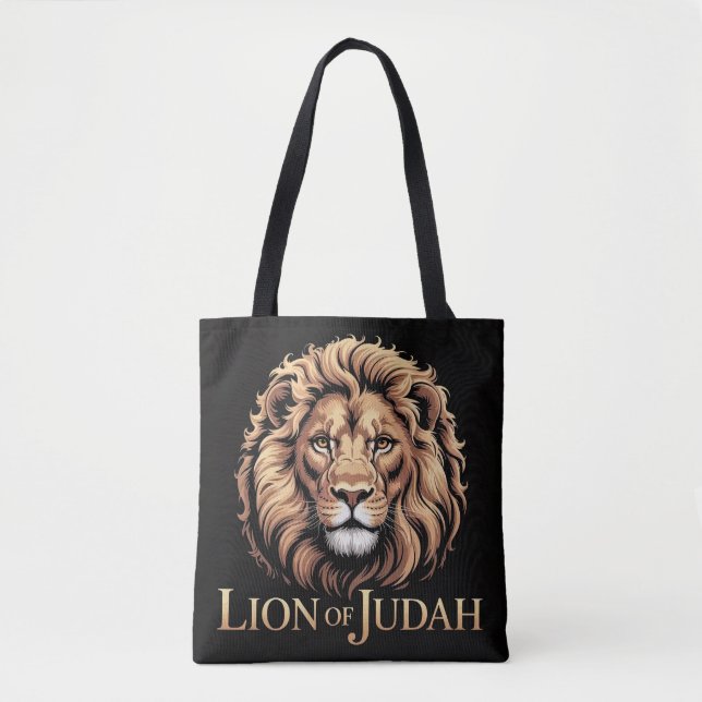 Lion of Judah Tote Bag (Front)