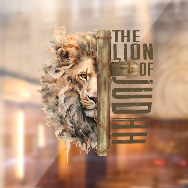Lion of Judah Window Cling (Sheet 2)