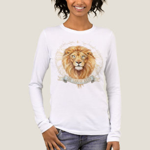 Lion of Judah Women's T-Shirt - Bold Christian  Tri-Blend Shirt