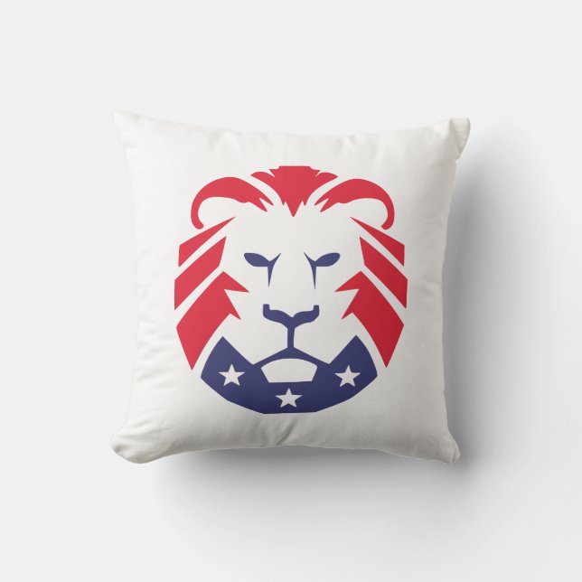 Lion of Patriots Cushion (Front)
