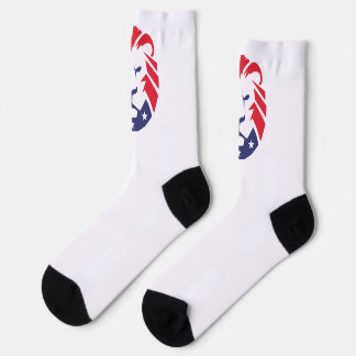 Lion of Patriots Socks