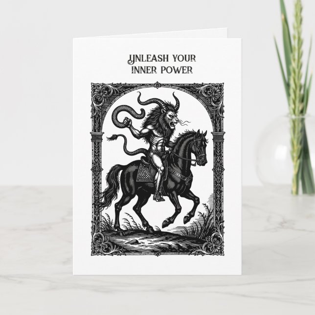 Lion of the Shadow Reins Card (Front)