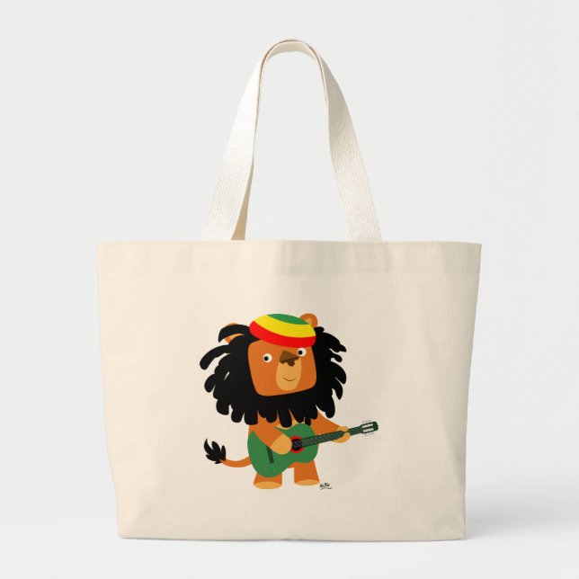 Lion of Zion beach bag (Front)