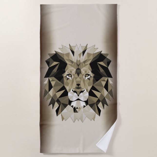 Lion on the Beach Towel (Front)