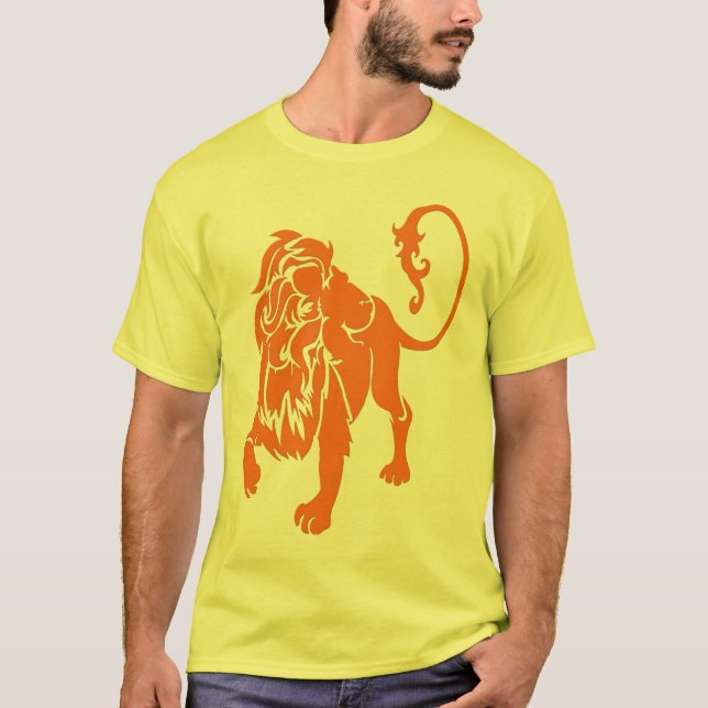 lion orange T-Shirt (Front)