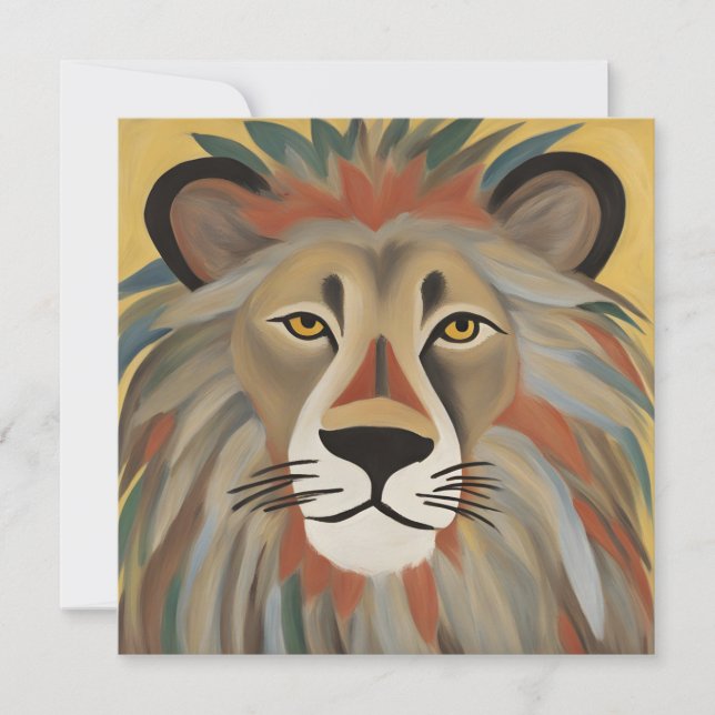 Lion Painting (Front)