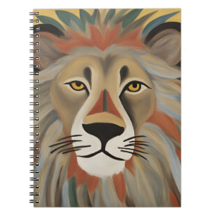 Lion Painting Notebook