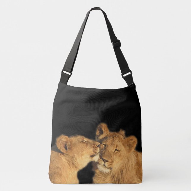 Lion Pair tote (cross-body bag) (Front)