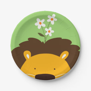 Lion Paper Plate