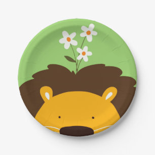 Lion Paper Plate