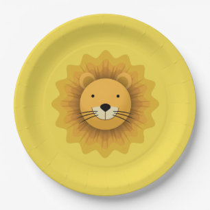 Lion Paper Plate