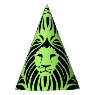 Lion Party Hat-Green Hat