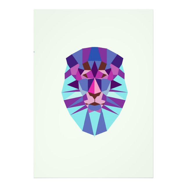 Lion Photo Print (Front)