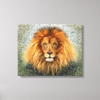 Lion Photograph Paint Art image