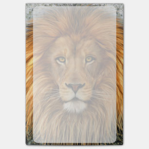 Lion Photograph Paint Art image Post-it Notes