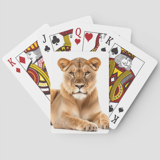 Lion Playing Cards (Back)