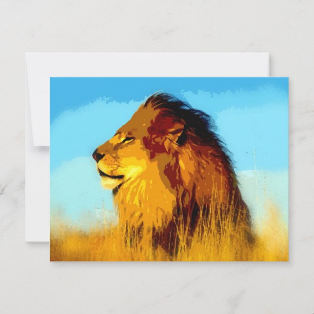 Lion Portrait (Front)