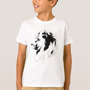Lion Portrait (black)  T-Shirt