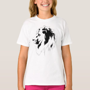 Lion Portrait (black) T-Shirt