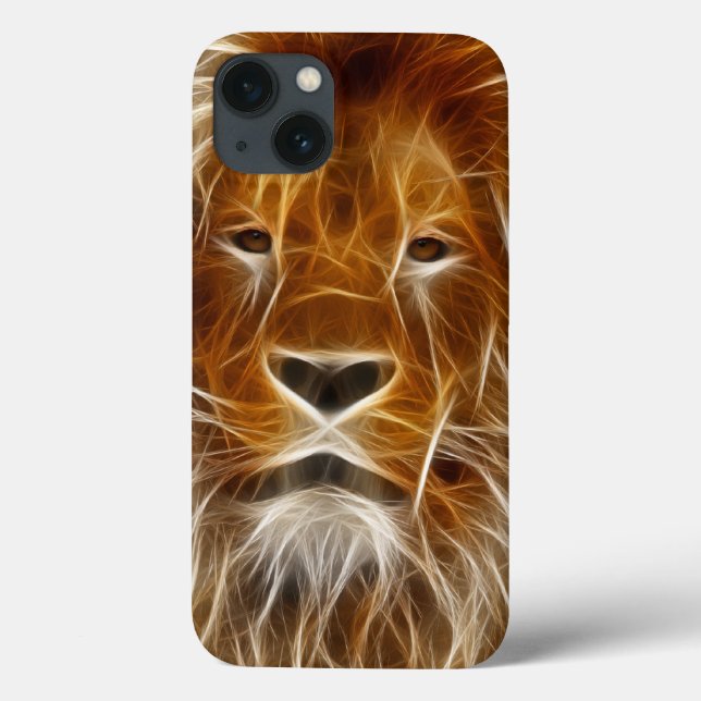 Lion Portrait Case-Mate iPhone Case (Back)
