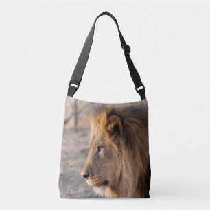 Lion Portrait Crossbody Bag
