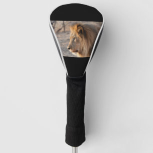 Lion Portrait Golf Head Cover